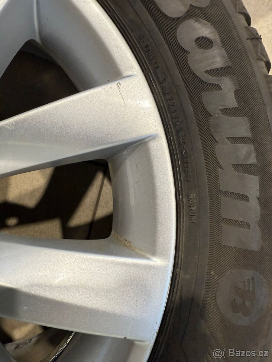 Alu kola ALCATRAS R16 5x112 ET46 + ZIMNÍ pneu 205/55 R16 - 8