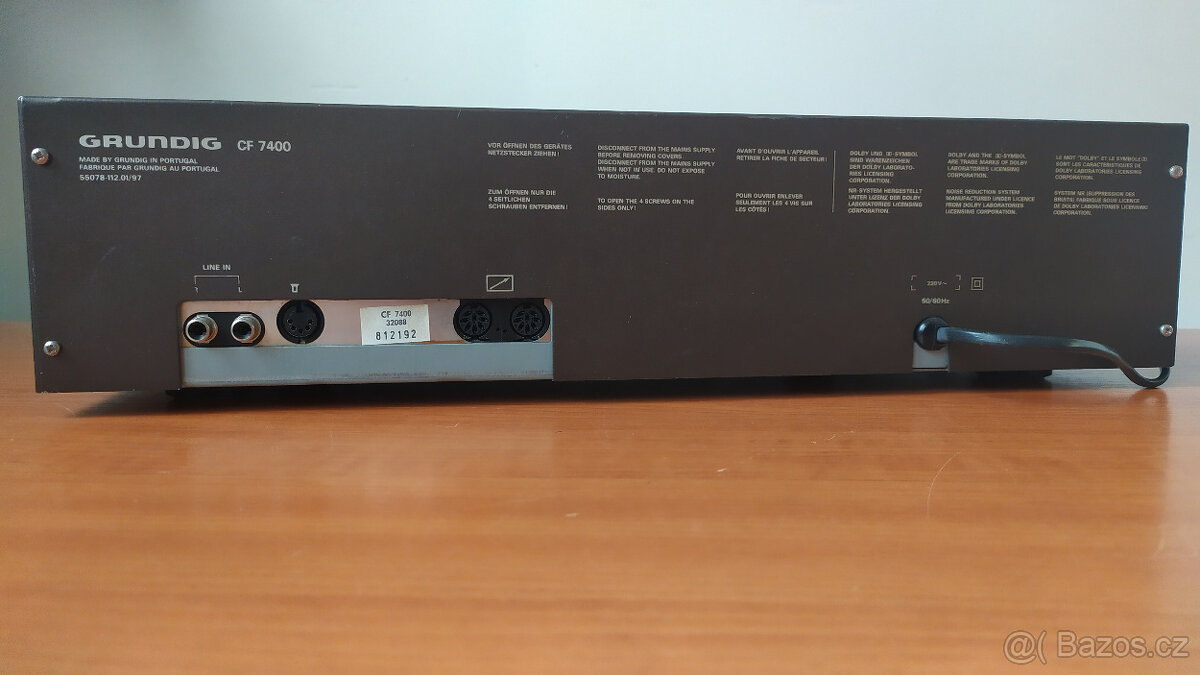 Grundig magnetofon - 3 motory - 8