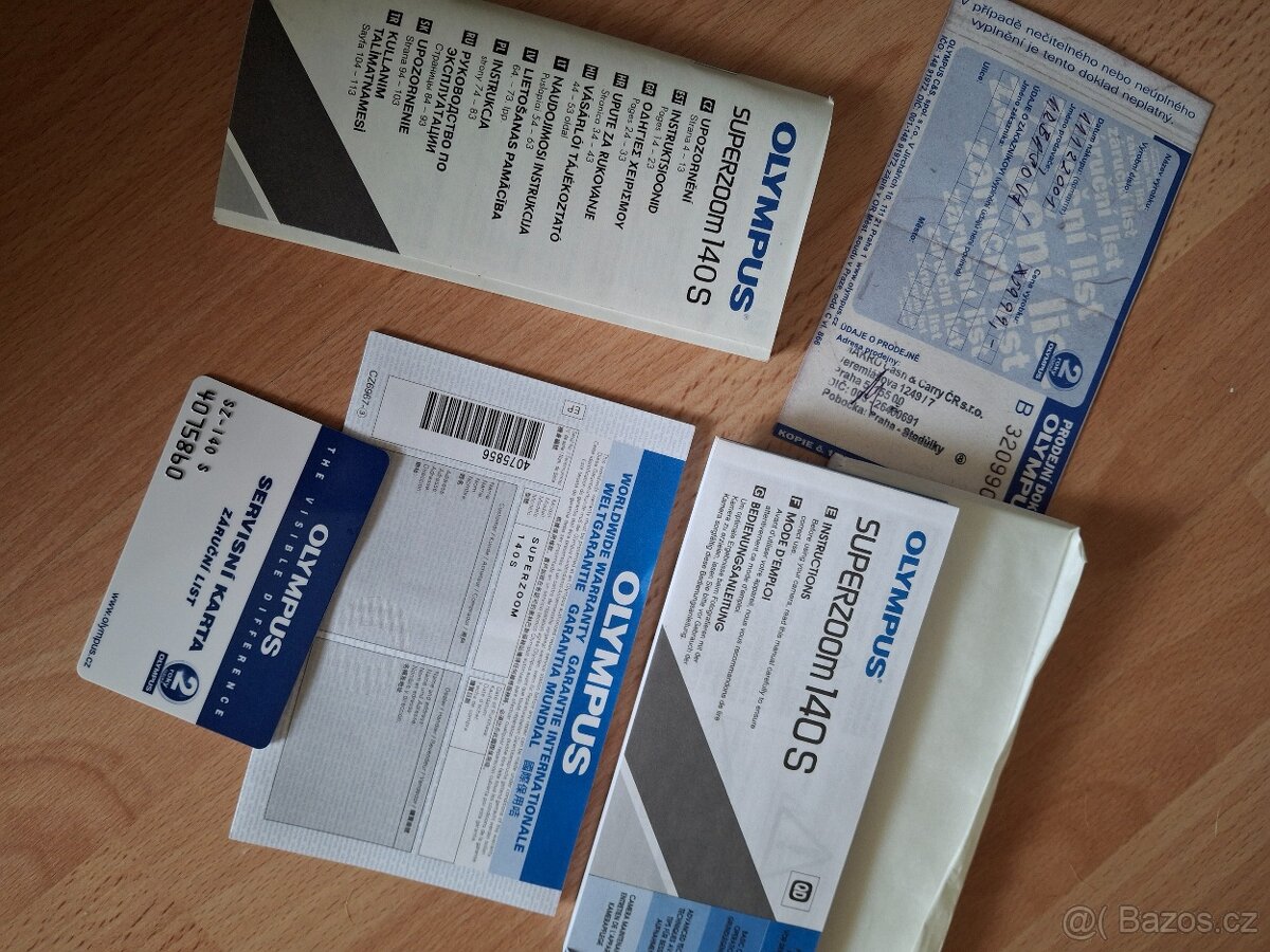 fotoaparát Olympus SuperZoom 140S - 8