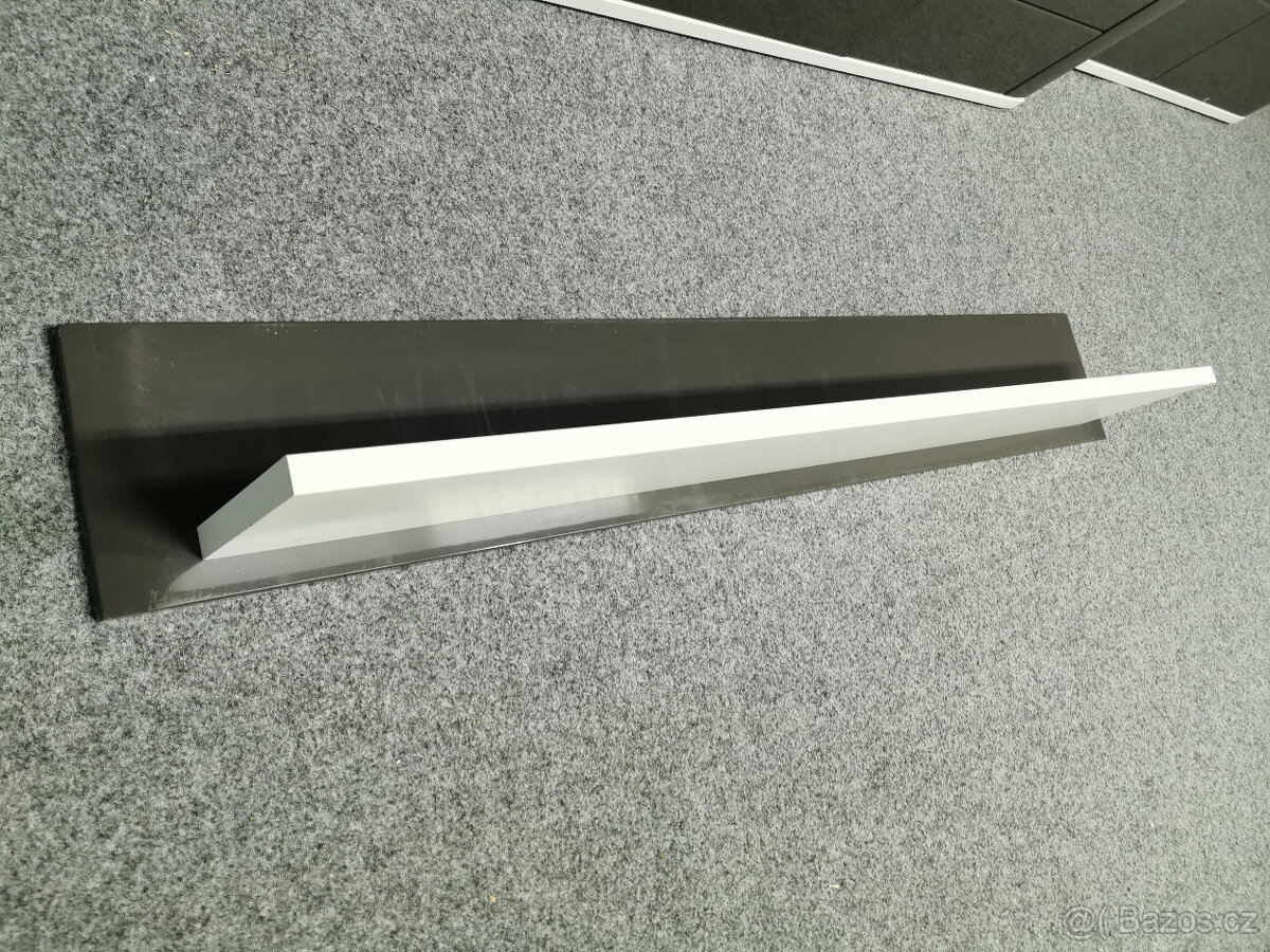 Nová šedobílá obývací stěna TALIA lesk - 8