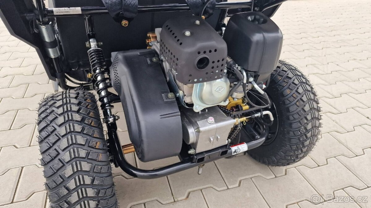 Buggy MiniRocket Cheetah 163ccm Mini 5-10let, Červ - 8