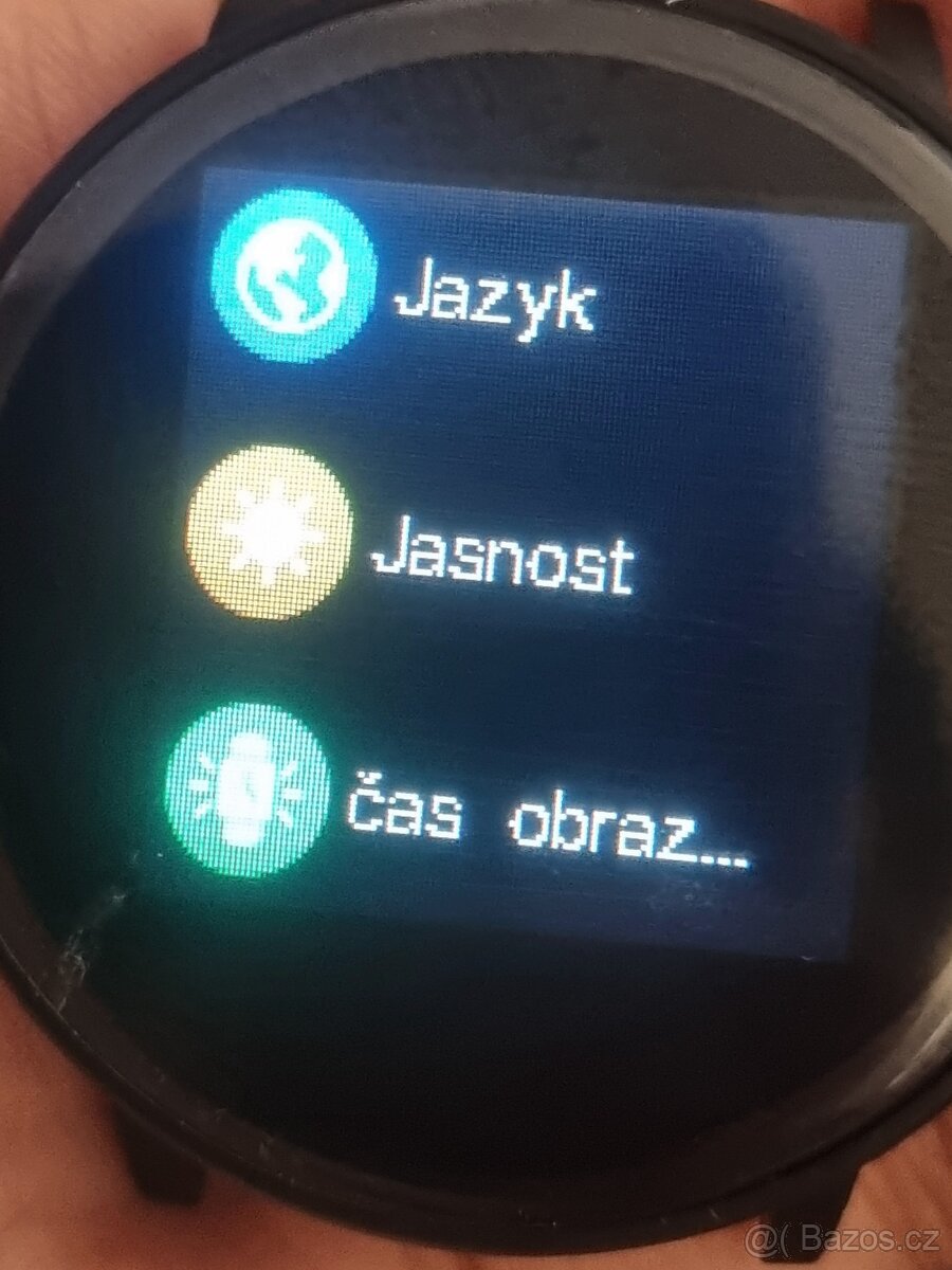 Chytré kulaté hodinky tb51 jsou v češtině Typ dotyku: Plná - 8