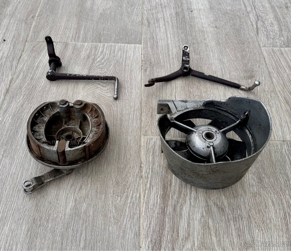 ČZ 175 skútr prase rikša - díly - 8