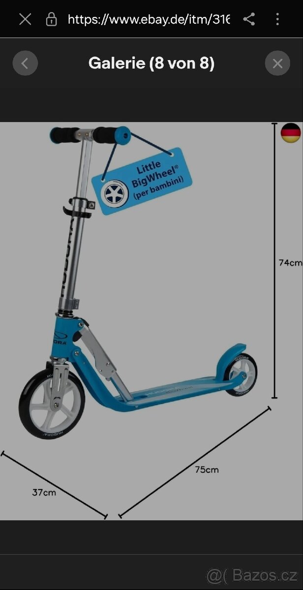 Dětská koloběžka HUDORA - 8