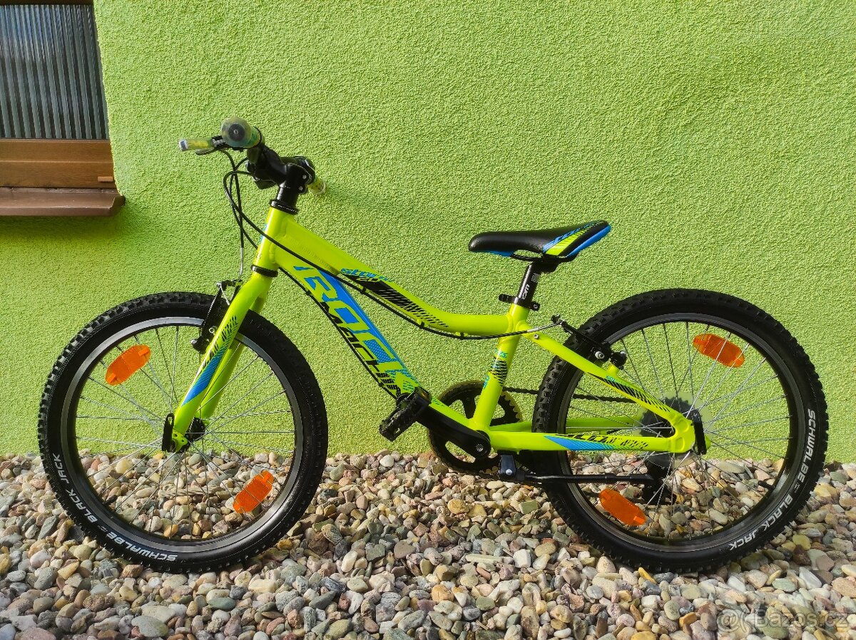Značkové dětské kolo Rock Machine 20" (limetka) - 8