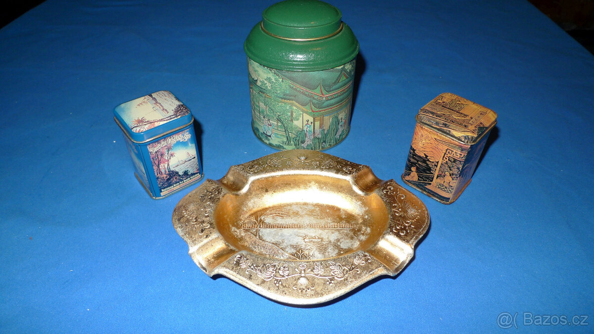 Retro porcelan, raminka a zaluzie - 8