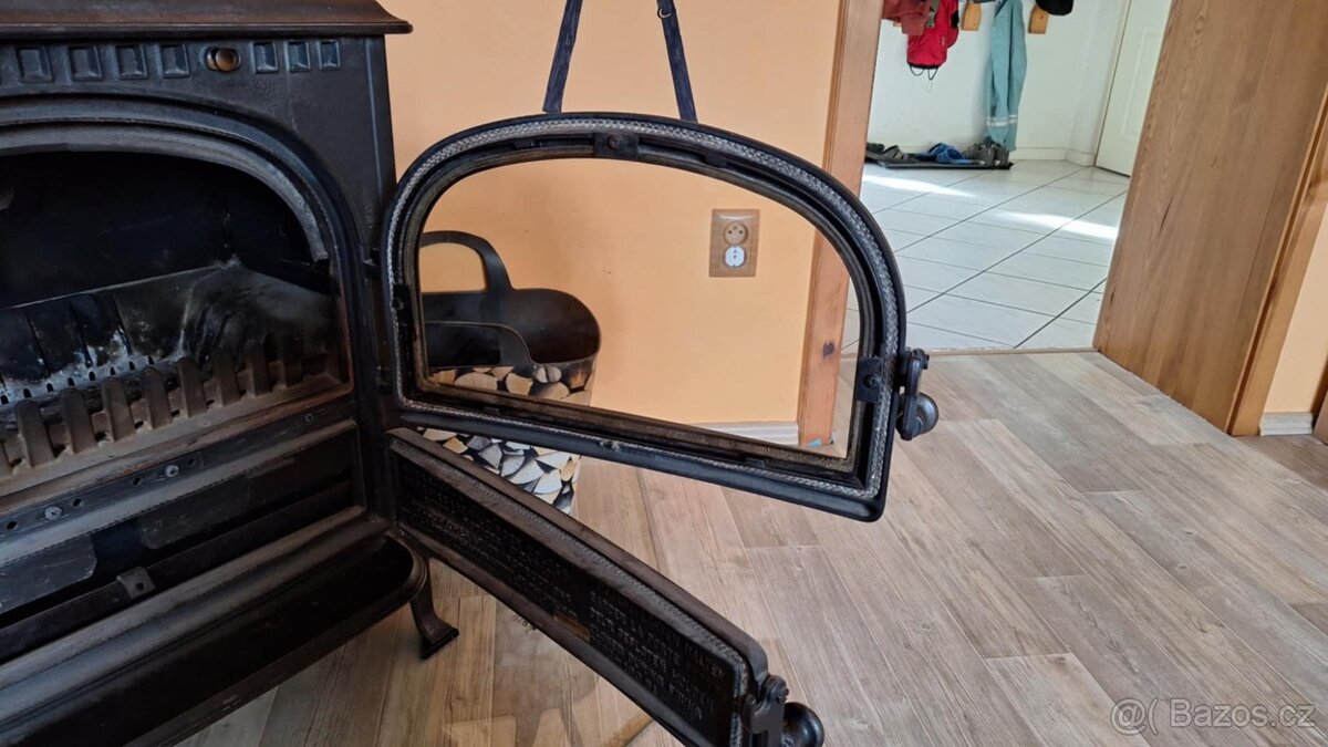 Litinová krbová kamna SAYE 92 s prislusenstvim - 8