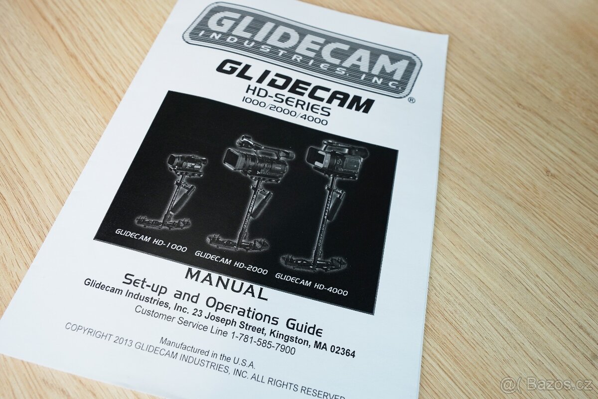 Glidecam HD-2000, Kamerový stabilizátor - 8