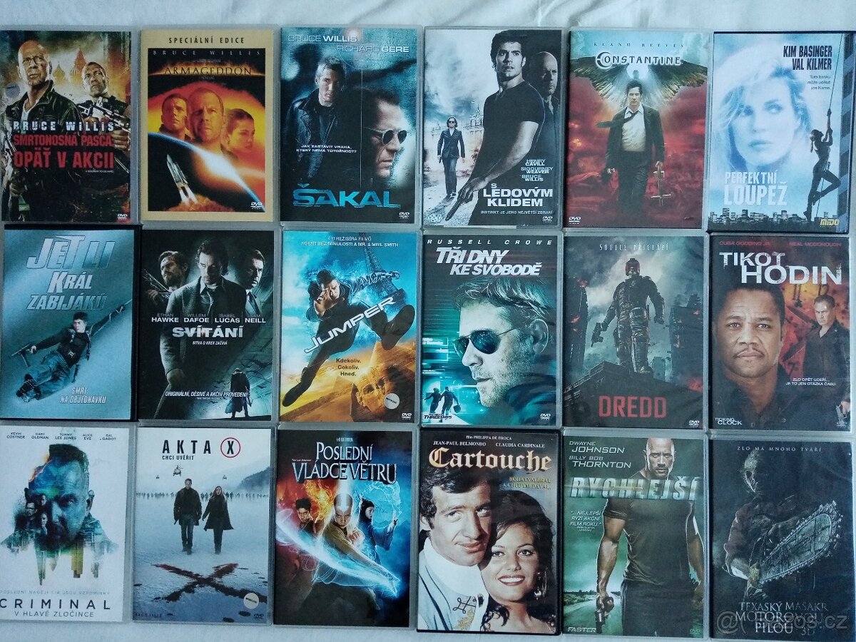 180 DVD chlapských akčních filmů od 66 Kc - 8