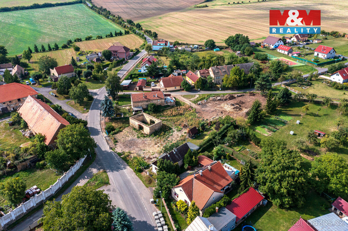Prodej pozemku k bydlení, 1215 m², Březno - Velemín - 8