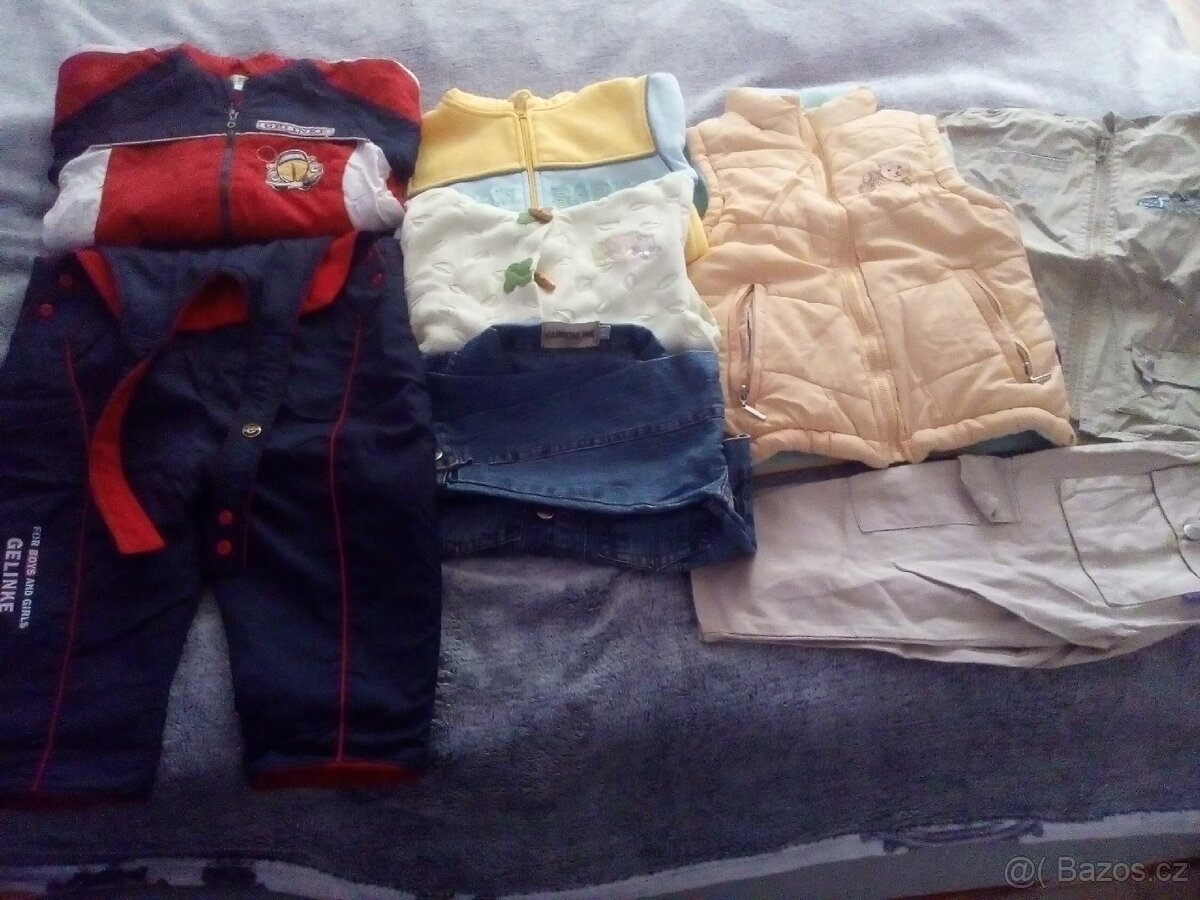 PRODÁM MIX OBLEČENÍ 80 -104 - 8
