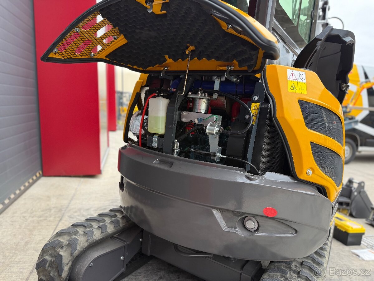 Minibagr 2,6t G27SE KUBOTA D1105 – akce příslušenství 80.000 - 8