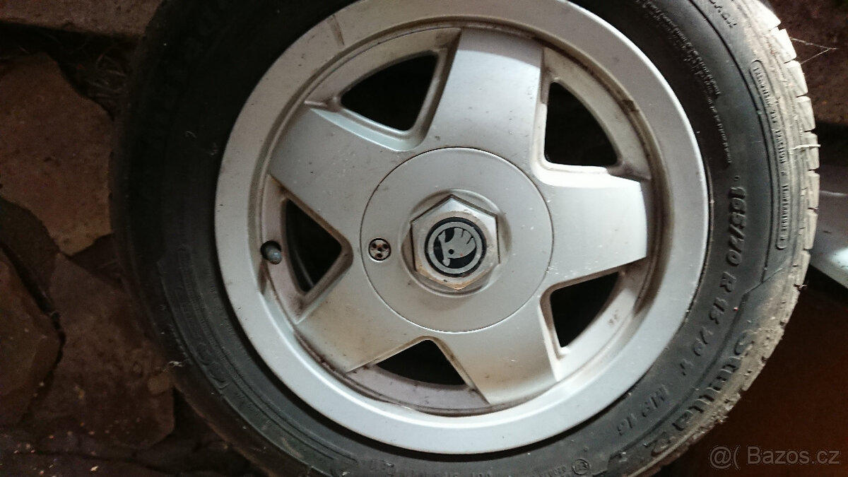 Alu kola disky Favorit Forman R13 Silver line - 8