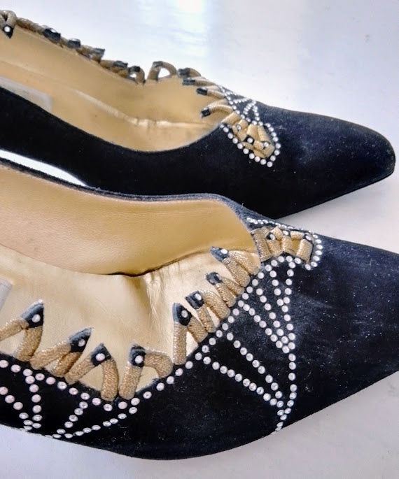 BOTY ČERNÉ LODIČKY SPOLEČENSKÉ SLAVNOSTNÍ PLESOVÉ CLIO BOND - 8