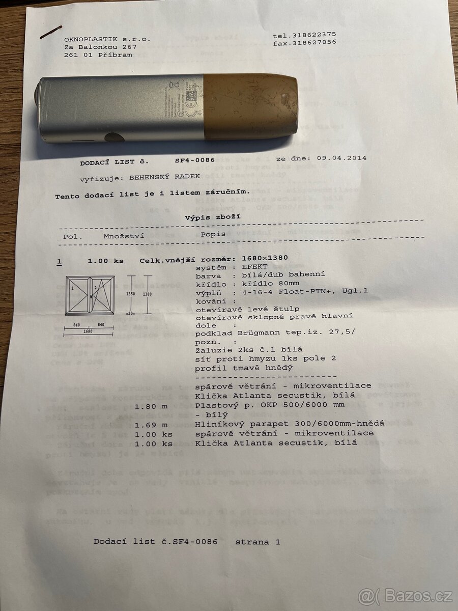 Plastova okna 170x140cm - 8