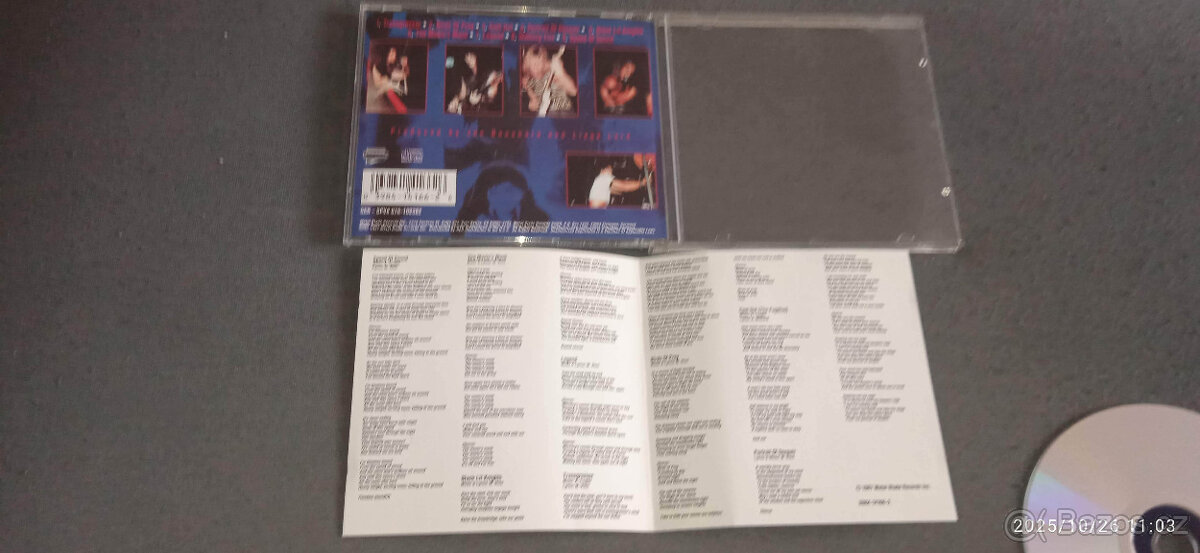 cd Liege Lord – Burn To My Touch 1987 - 8