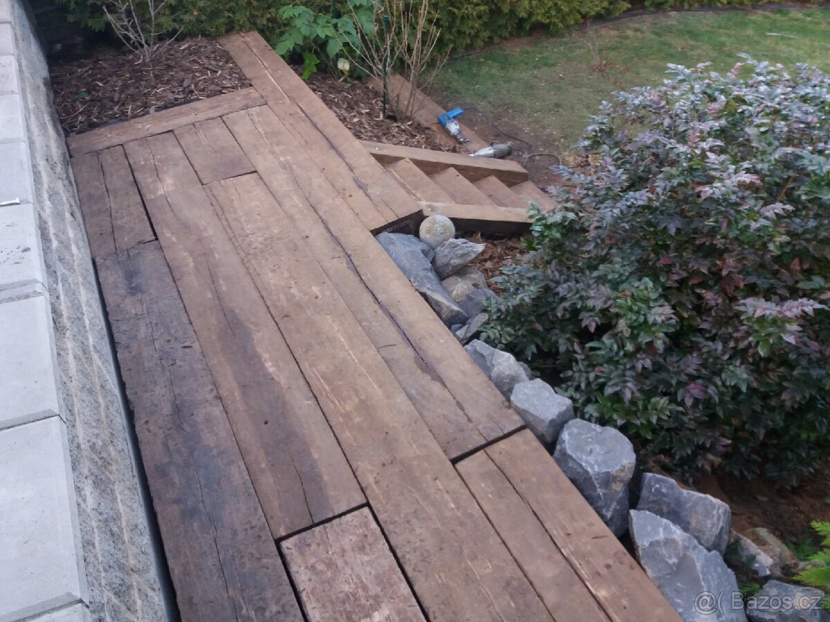 Prodám dřevěné železniční pražce v top stavu - 8