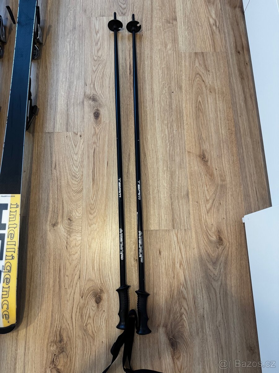 Lyže Head 160cm ,lyzarske hole - 8