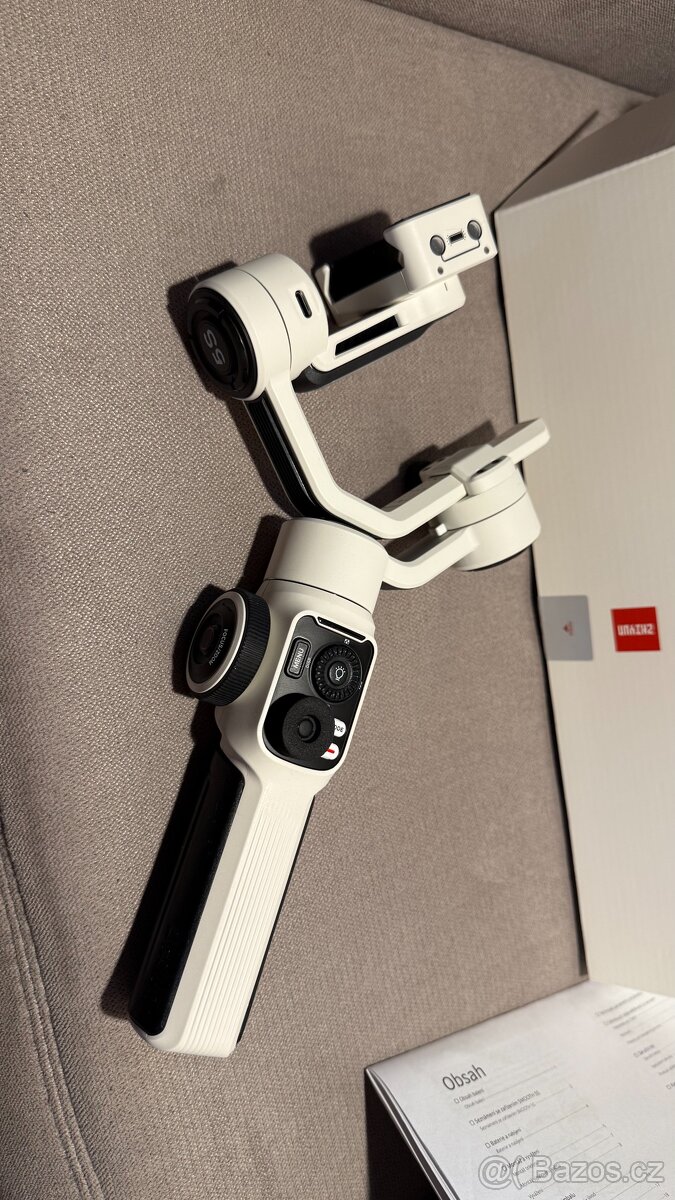 gimbal Zhiyun Smooth 5S Combo White, stativ - 8
