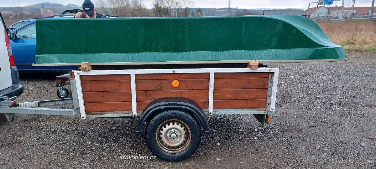 Pramice, rybářský člun, veslice, loď Karolina 330 - 8