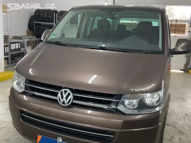 VW Multivan T5 2.0TDI 103kW Team Webasto,tažné,serviska - 8