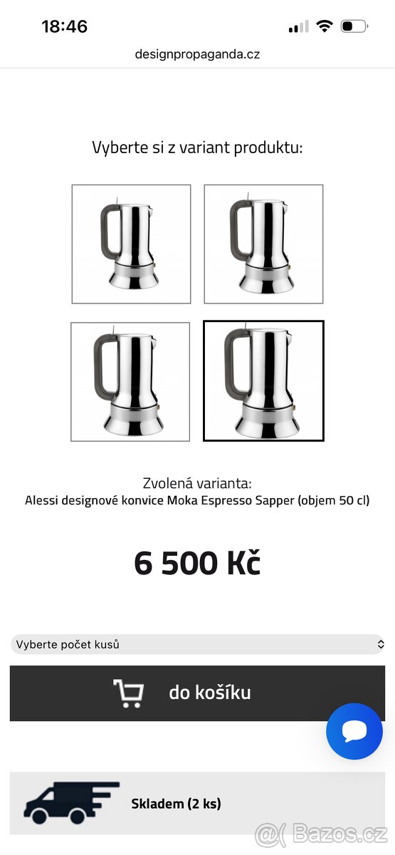 Moka konvice Alessi - 8