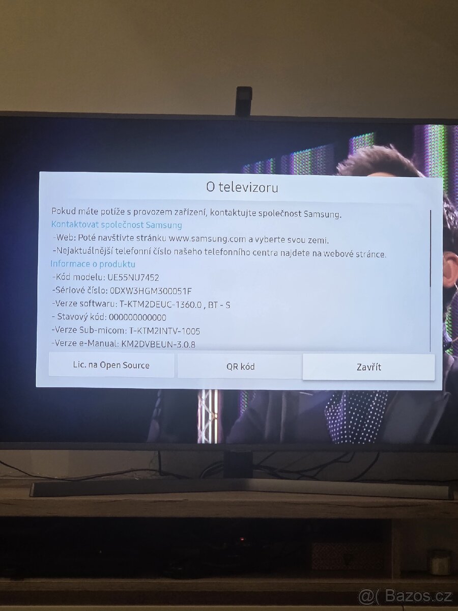 SAMSUNG TV 55" 138cm - 8