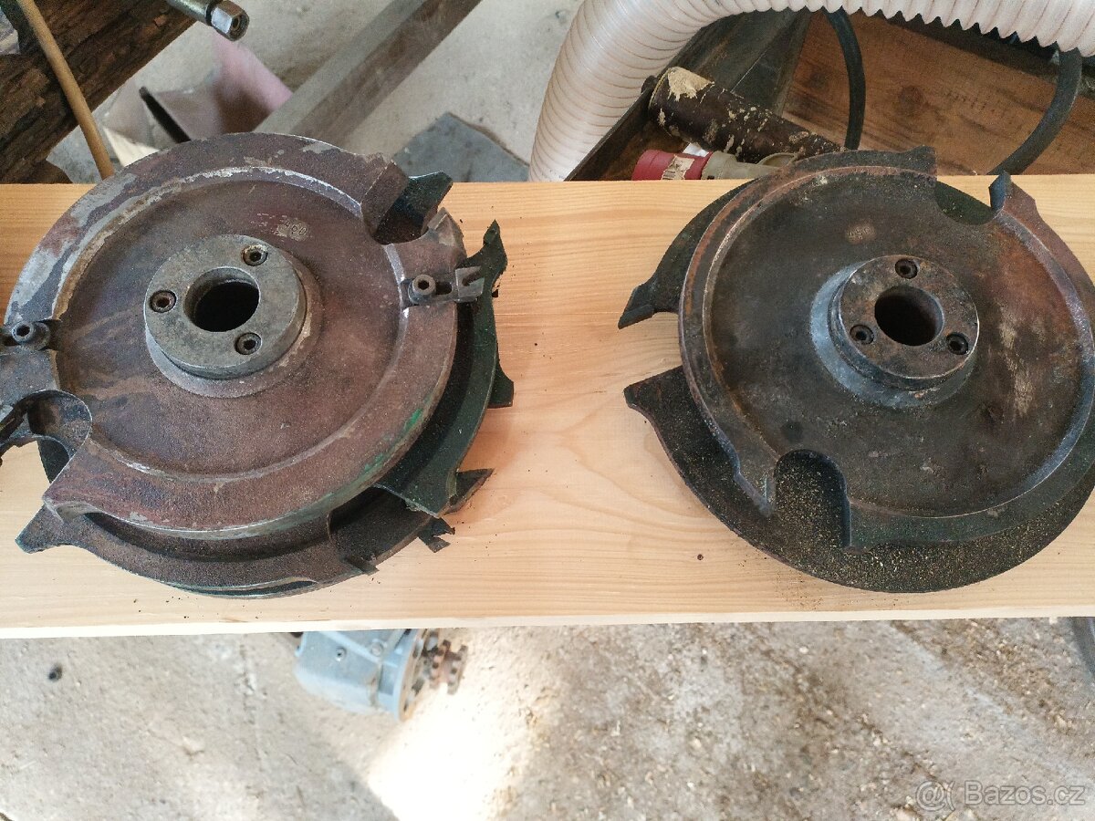 Sada dřevoobráběcích fréz, cca 10ks - 8