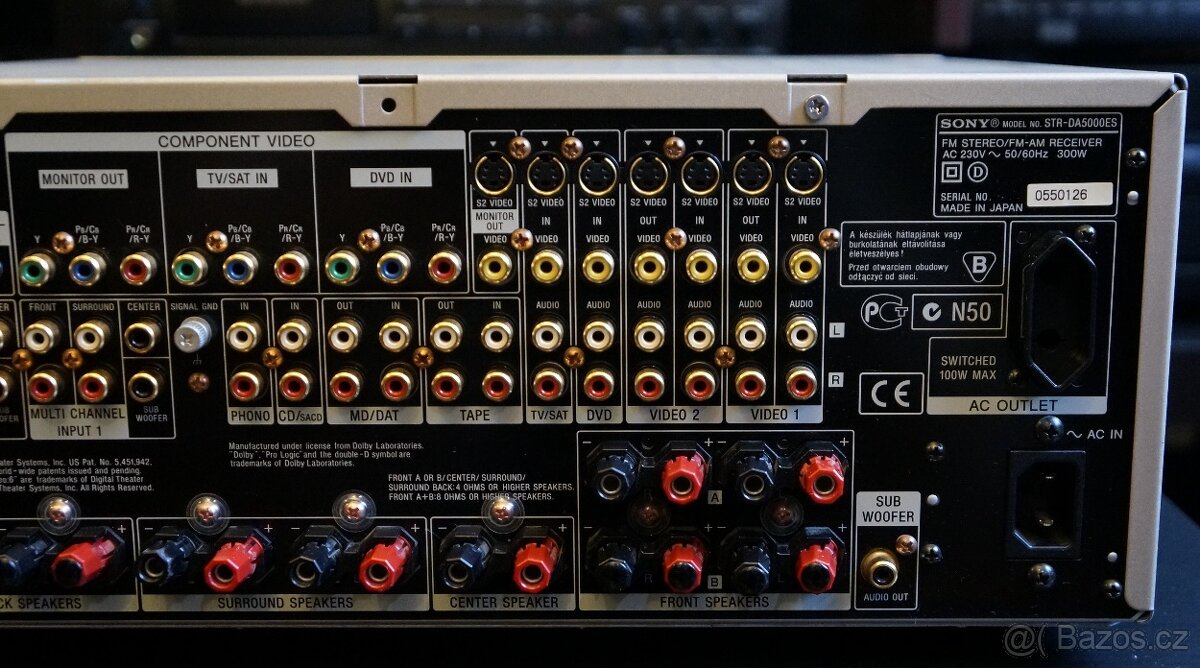 SONY HIGH -END STR DA 5000 ES CHAMPAGNE - 8