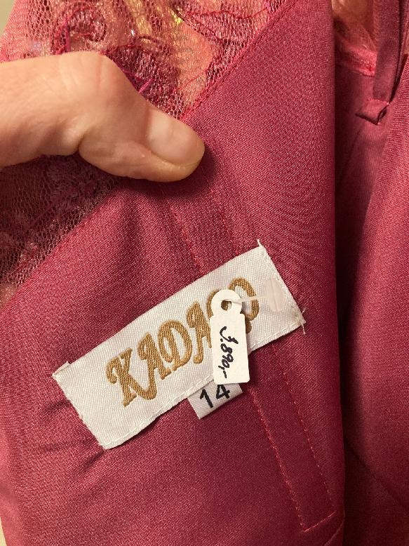 PLESOVÉ SPOLEČENSKÉ ŠATY ZN. KADARO - NOVÉ-VÝPRODEJ - 8