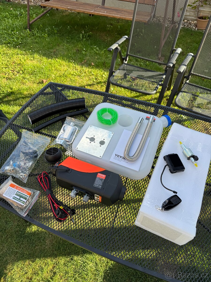 Naftové topení 2kW bufík Vevor - 8