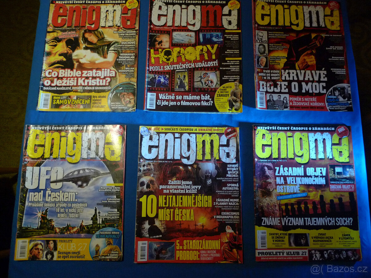 Tajemné knihy a čas. Enigma, Svět na dlani, Legalizace - 8