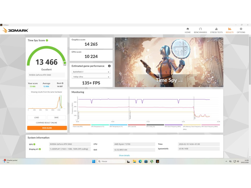 Herní PC/Ryzen 7/RTX 5060/16GB RAM/1TB NVMe - 8