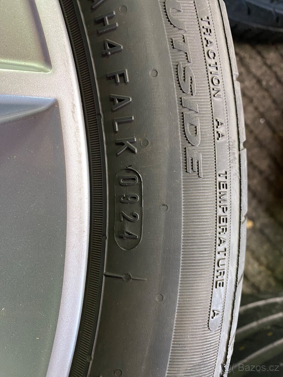 Prodám originální ALU Škoda na letních pneu - 8