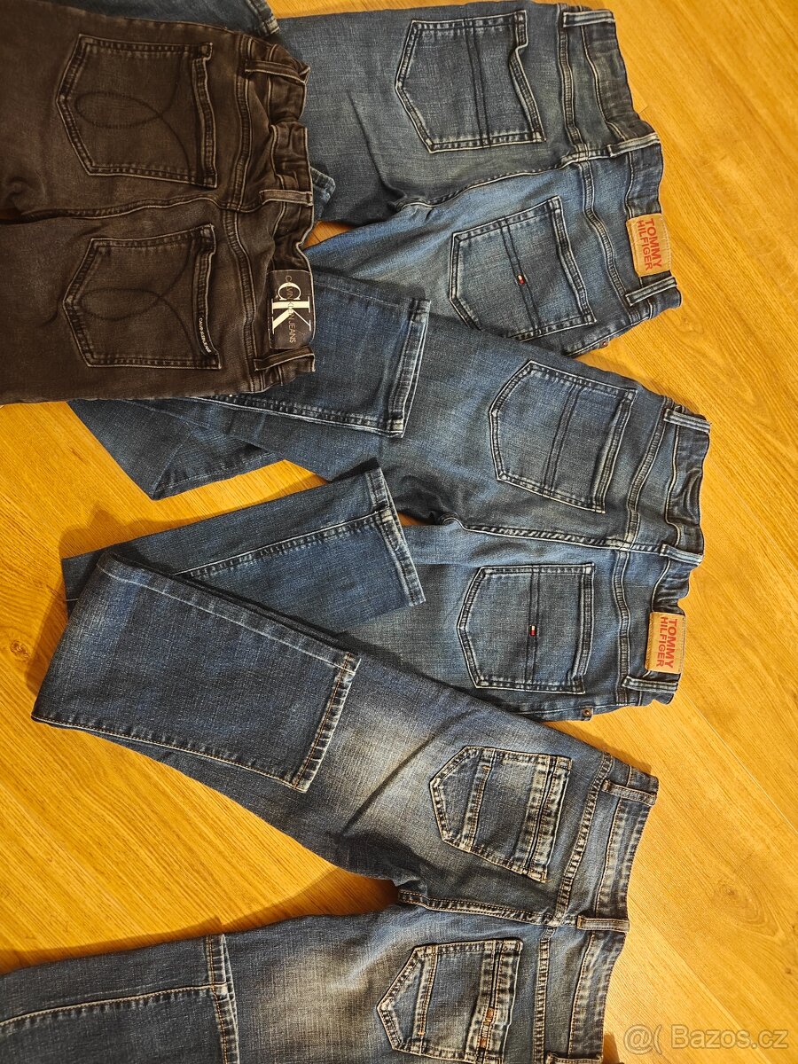 Džíny chlapecké vel. 158-164 (12-13 let) - 8