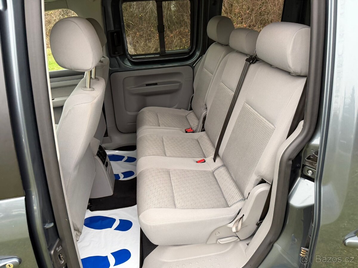VOLKSWAGEN CADDY 2,0 MPI, CNG LIFE - 80 kW, BEZ KOROZE - 8