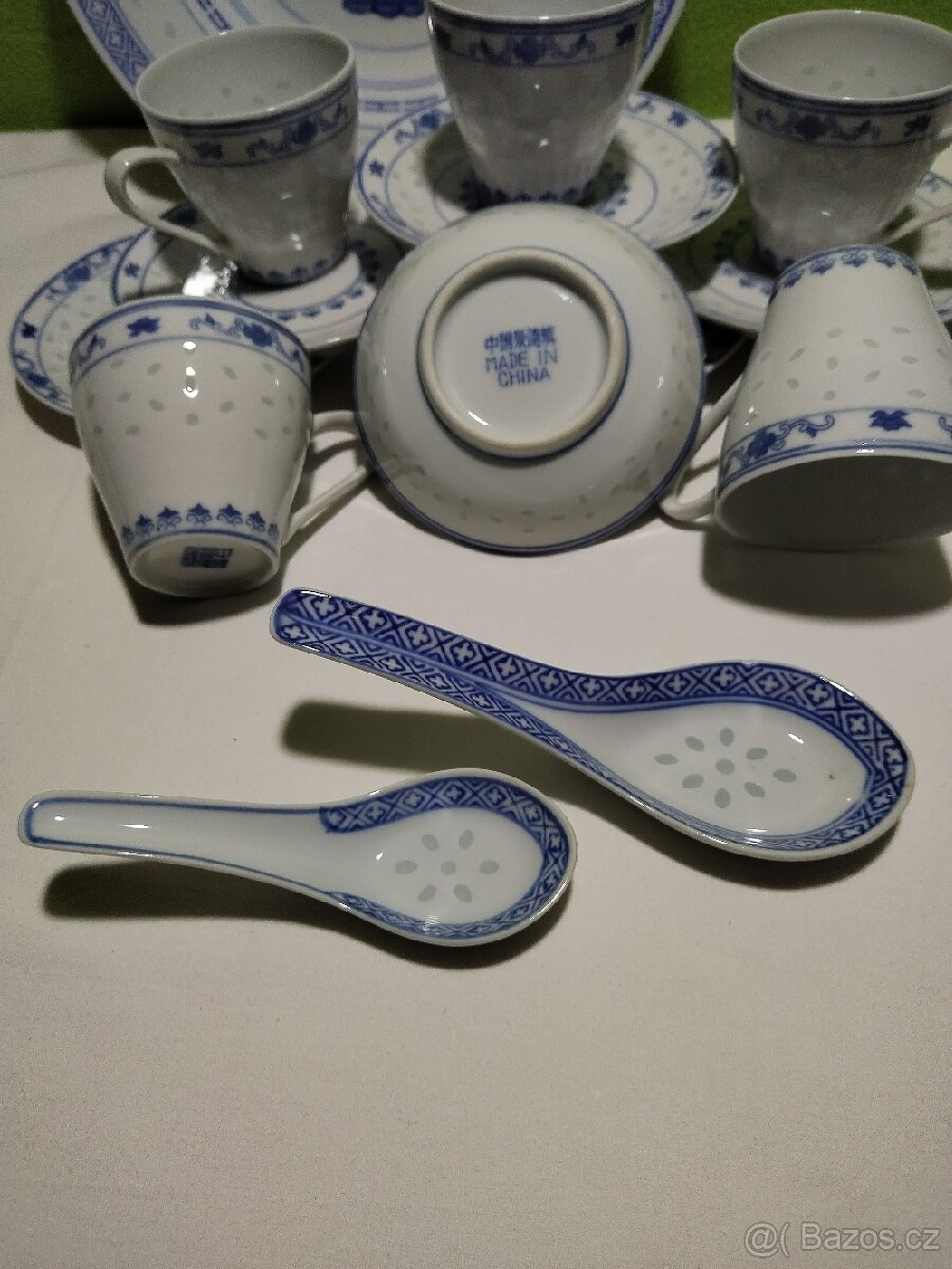 Porcelánová čajová souprava EV25 - 8