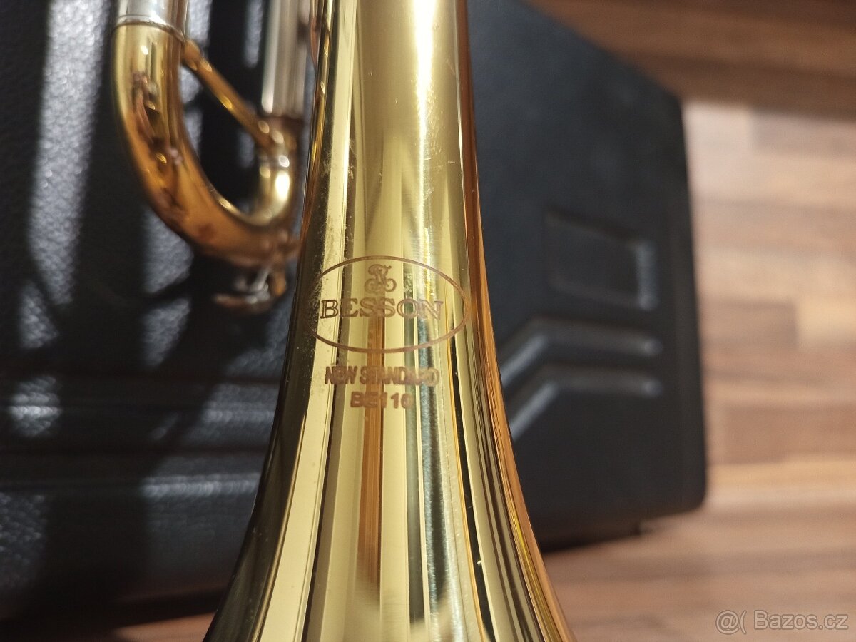 Trumpeta, B trubka Besson New Standard BE110 - 8