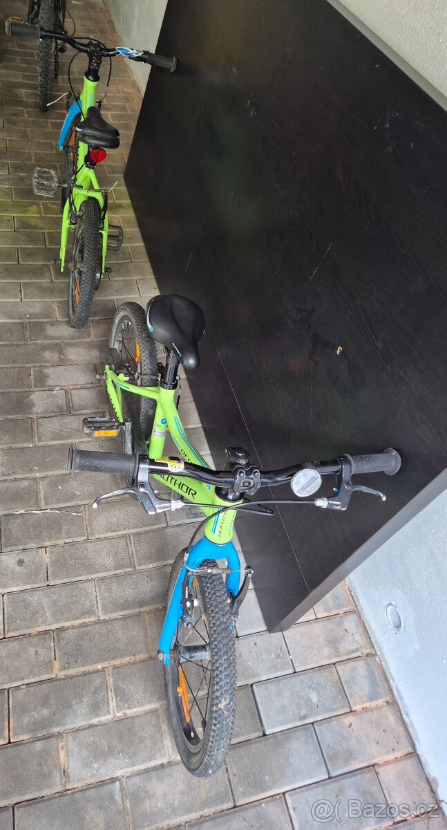 2 dětská kola Author Record 16" - 8