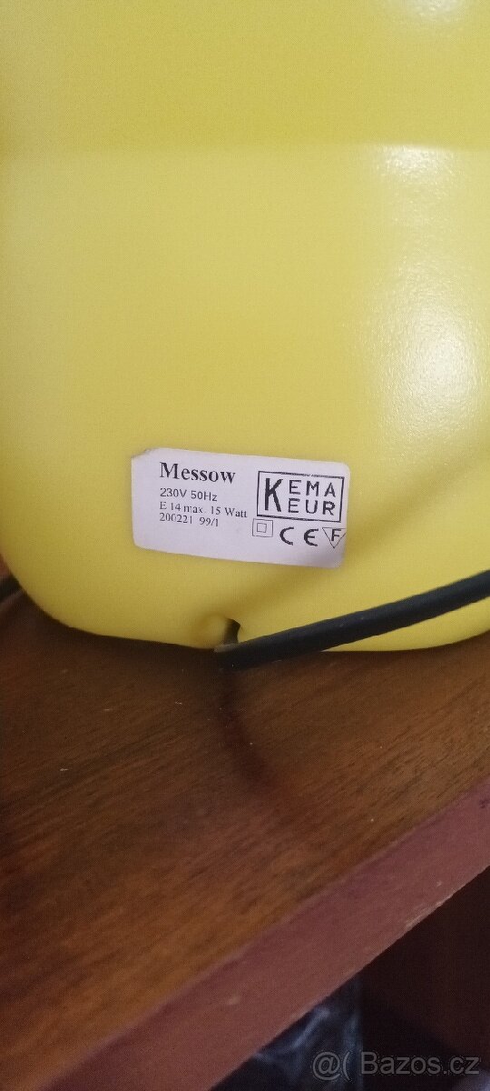 Medvídek lampa zn. Messow Kema Keur - 8