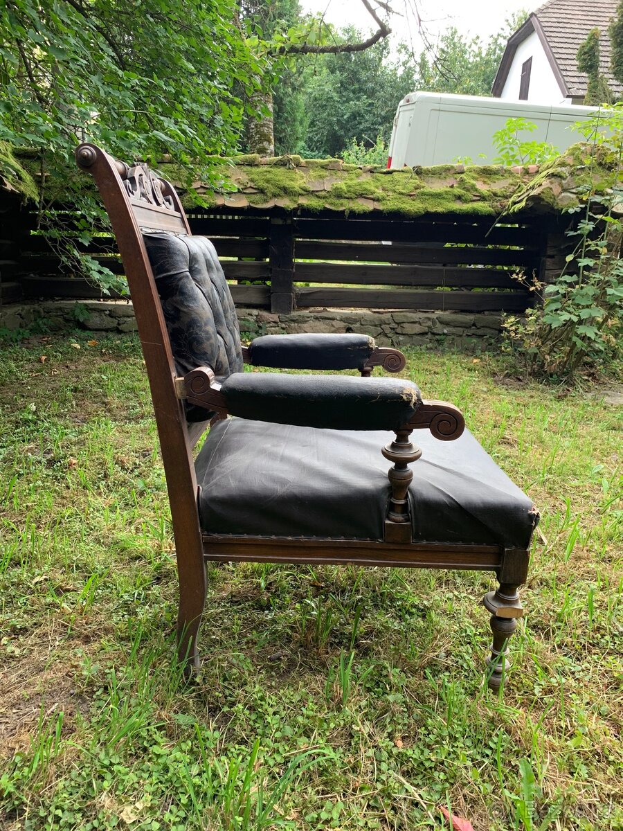 starožitné křeslo - 8
