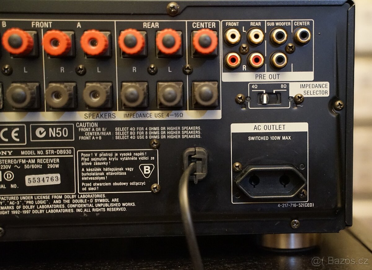 SONY STR DB 930QS - 8