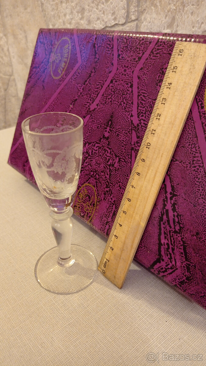 české broušené sklo 2 - 8