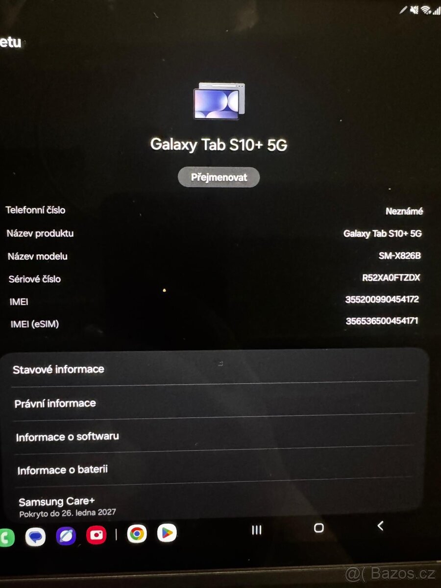 Tablet Galaxy Tab S10+ 5G + Klávesnice - 8