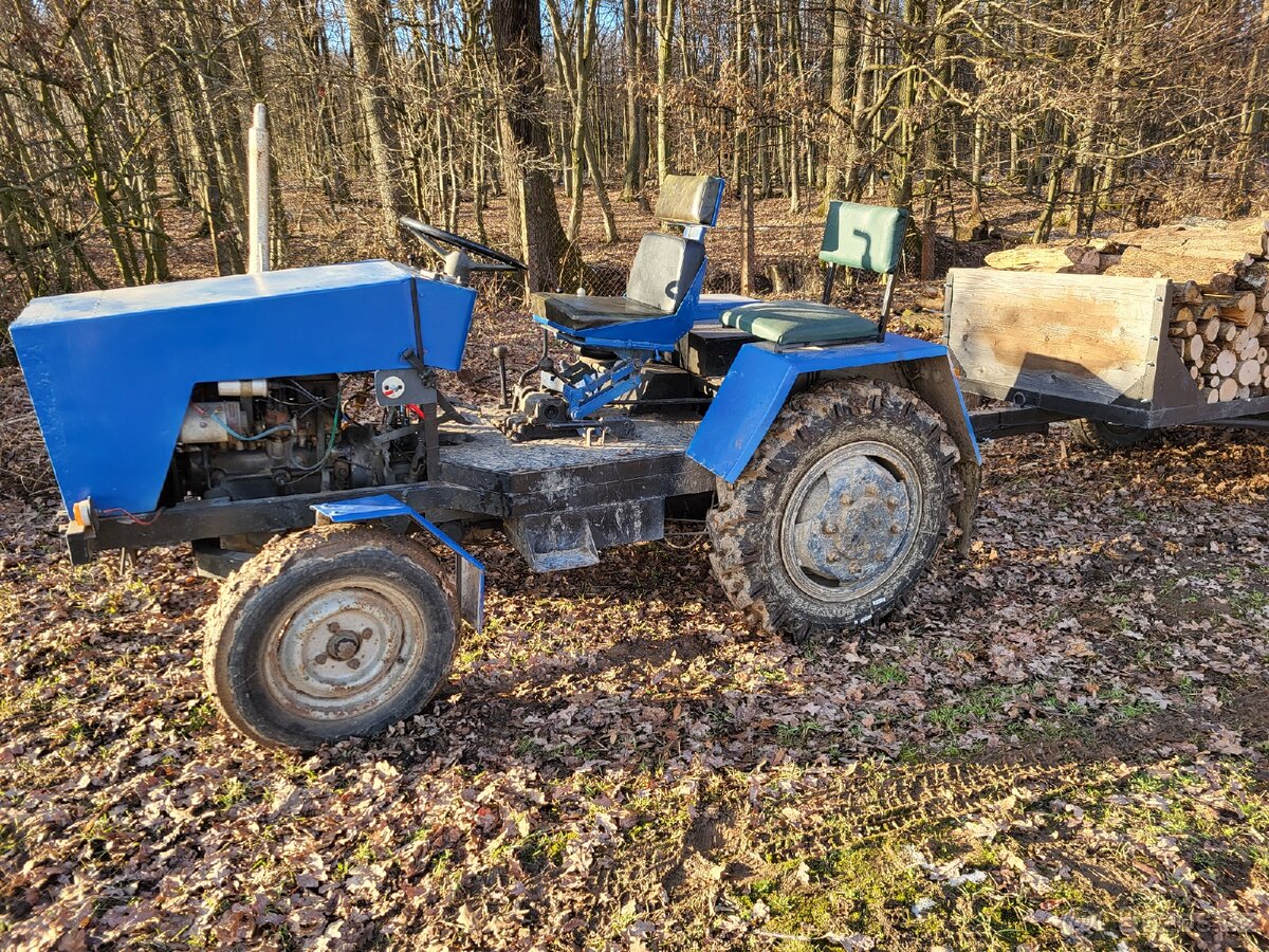 Malotraktor domácí výroby - 8