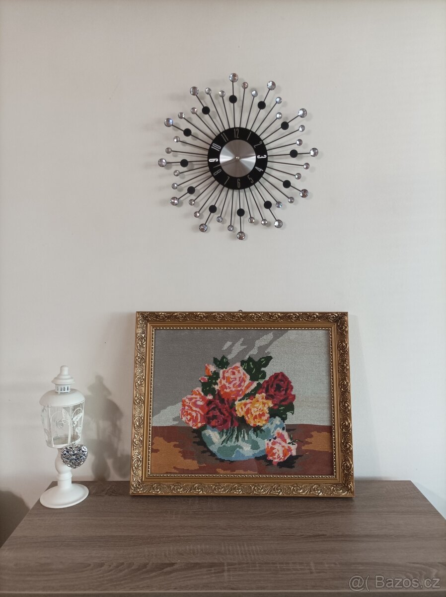 Ručně šité pozlacené obrazy - 8