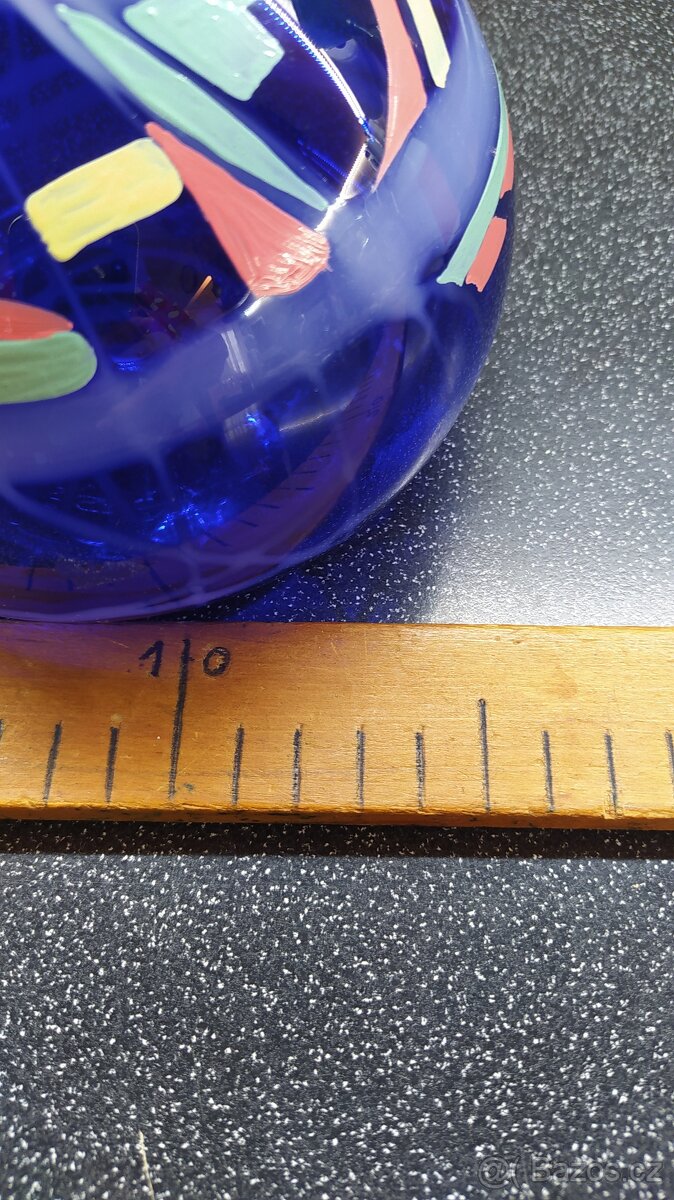 Váza velká modrá - 8