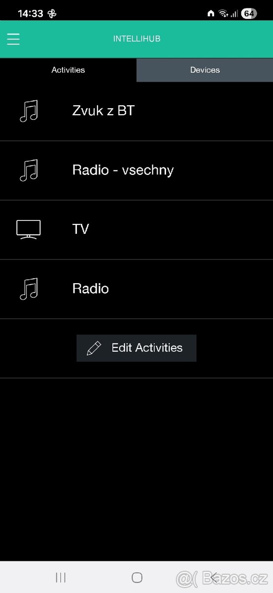 Dálkový ovladač Logitech Harmony Ultimate - 8