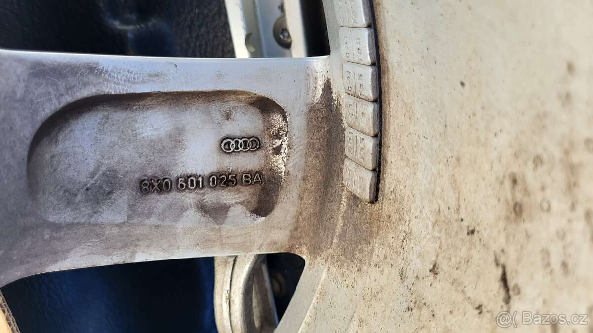 Alu kola 17" originál Audi 5x100 ET36 letní sada 215/40 R17 - 8