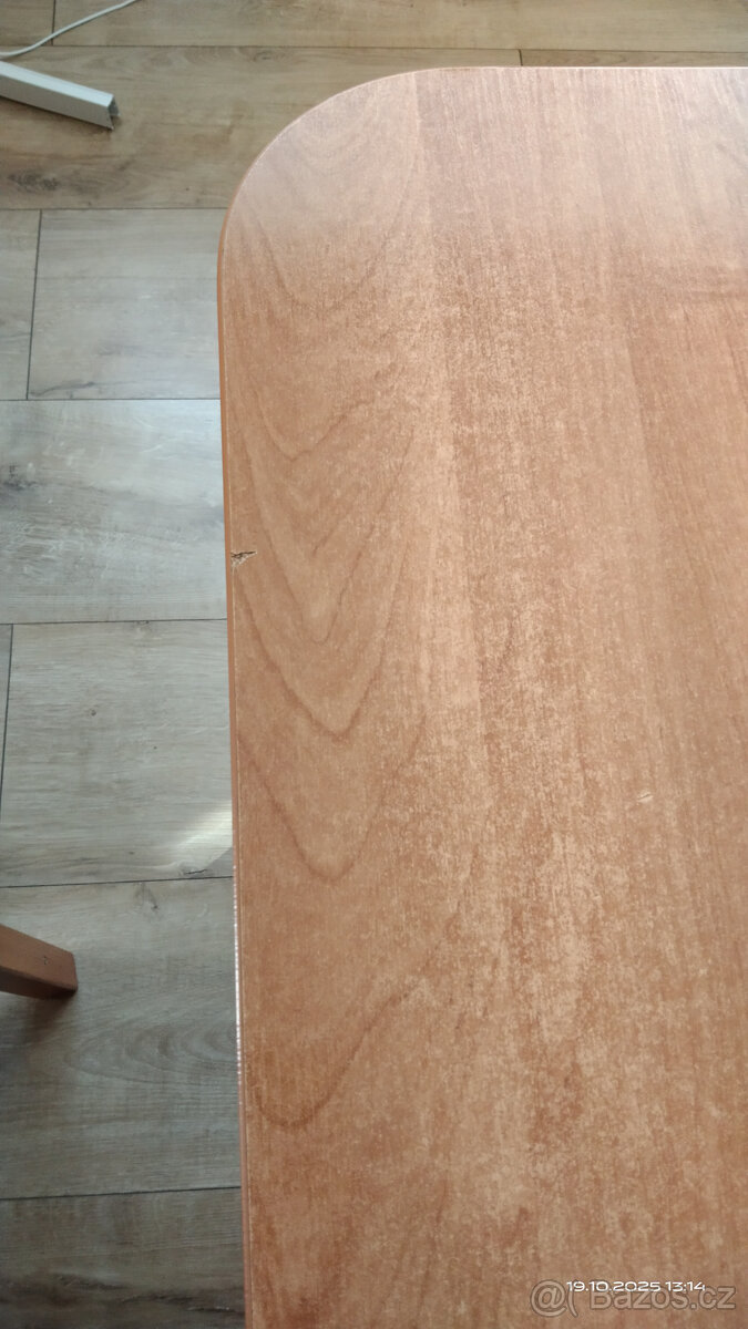 Jídelní stůl - rozkládací + 4 ks židle Ikea Kautsby - 8